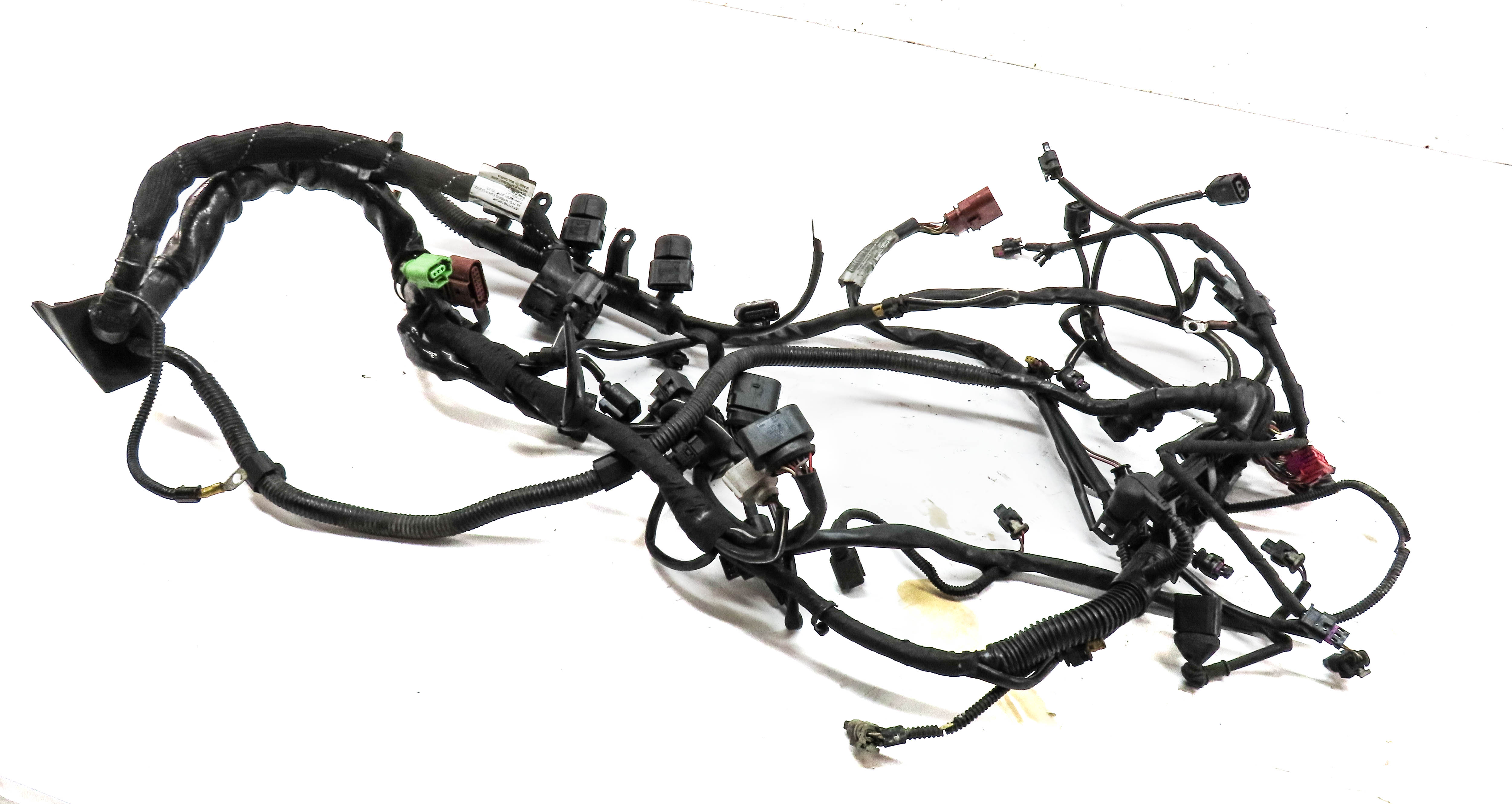 2011 PORSCHE CAYENNE (958) 3.0L (M06.EC) HYBRID ENGINE WIRE WIRING HARNESS — exact item pictured